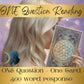 One Question - One Card Tarot Reading | Intuitive Card Reading with Written Response | Psychic Insight with Card Photo - 48hrs Turnaround