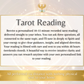 Tarot Reading - Questions answered within 48hrs / Love readings / Career Readings
