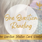 One Question - One Card Tarot Reading | Intuitive Card Reading with Written Response | Psychic Insight with Card Photo - 48hrs Turnaround