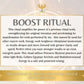 Boost spell | boost any ritual must be performed by me previously or combine to make stronger