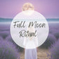 Full moon spell | Full moon manifestation or release ritual | Your ritual designed
