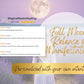 Full moon spell | Full moon manifestation or release ritual | Your ritual designed